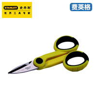 STANLEY双色柄电工剪刀90-171-23C