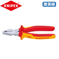 KNIPEX凯尼派克绝缘省力型钢丝钳02 06 180