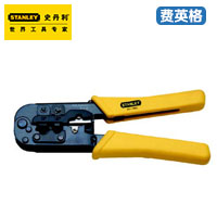 STANLEY电讯接头压接钳4P/6P/8P 190mm84-866-22